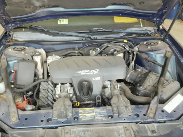 2G2WP522551230344 - 2005 PONTIAC GRAND PRIX BLUE photo 7