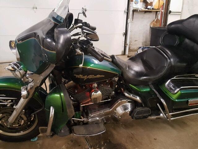 1HD1FCW196Y669459 - 2006 HARLEY-DAVIDSON FLHTCUI GREEN photo 9