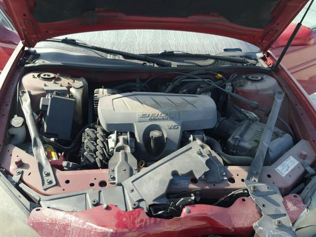 2G2WP552381102278 - 2008 PONTIAC GRAND PRIX RED photo 7