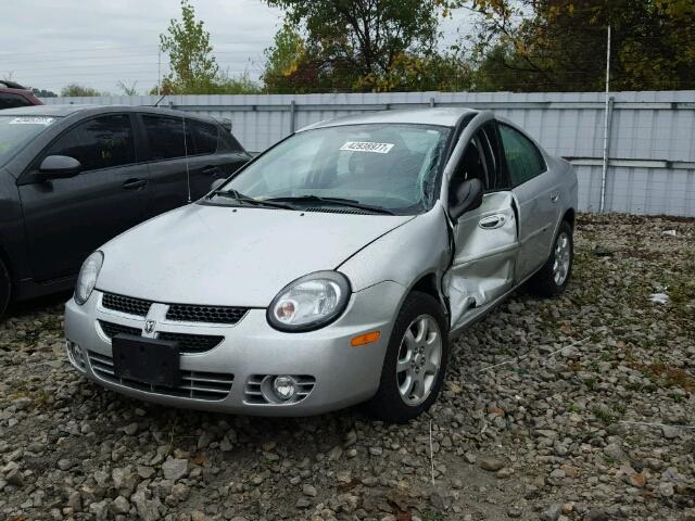 1B3ES46C63D166224 - 2003 DODGE NEON SX 2. SILVER photo 2