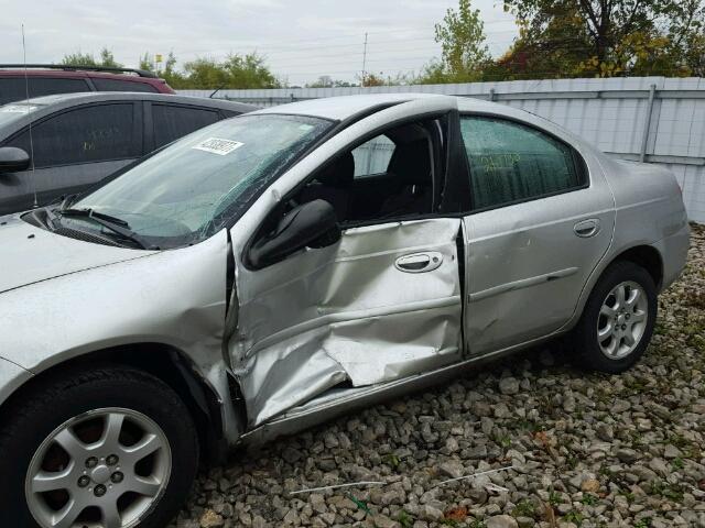 1B3ES46C63D166224 - 2003 DODGE NEON SX 2. SILVER photo 9