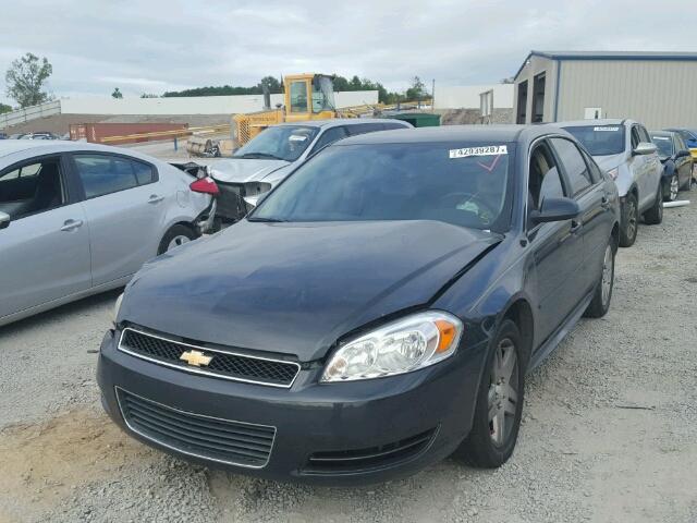 2G1WG5E35C1285107 - 2012 CHEVROLET IMPALA LT GRAY photo 2