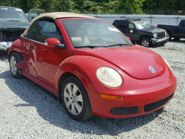 3VWPF31Y38M400739 - 2008 VOLKSWAGEN NEW BEETLE Qırmızı foto 1