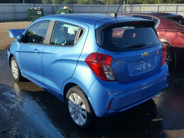 KL8CD6SA8HC743471 - 2017 CHEVROLET SPARK BLUE photo 3