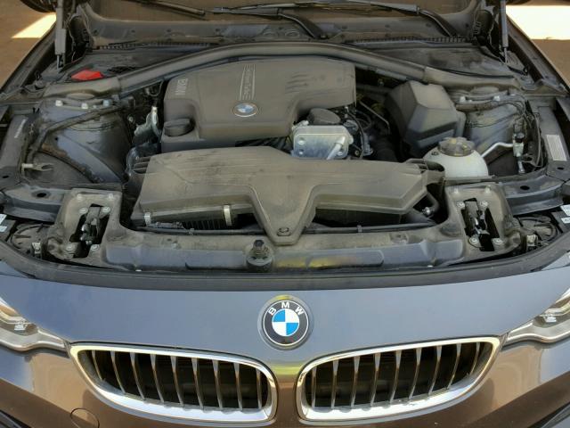 WBA4C9C58GG137545 - 2016 BMW 428 XI CHARCOAL photo 7