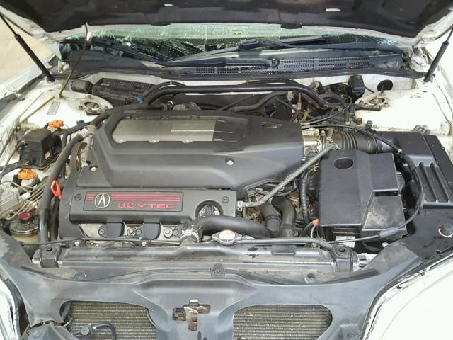 19UYA42611A028315 - 2001 ACURA 3.2CL TYPE WHITE photo 7