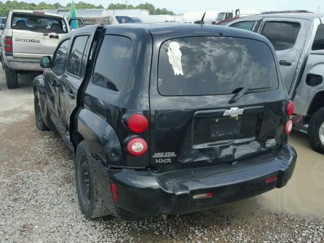 3GNBAAFW1BS525322 - 2011 CHEVROLET HHR LS შავი ფოტო 3