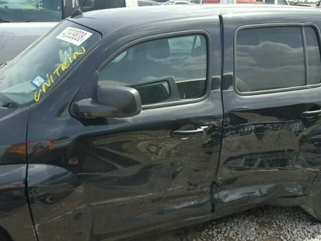 3GNBAAFW1BS525322 - 2011 CHEVROLET HHR LS შავი ფოტო 9