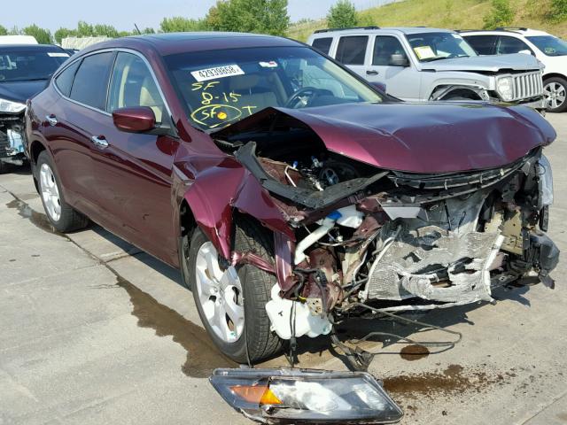 5J6TF2H56CL005160 - 2012 HONDA CROSSTOUR BURGUNDY photo 1