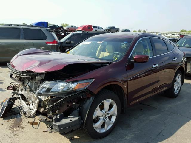 5J6TF2H56CL005160 - 2012 HONDA CROSSTOUR ბურგუნდია ფოტო 2