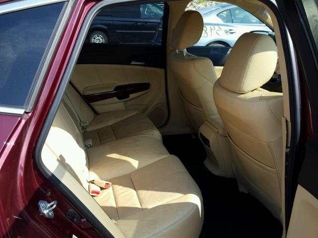 5J6TF2H56CL005160 - 2012 HONDA CROSSTOUR ბურგუნდია ფოტო 6