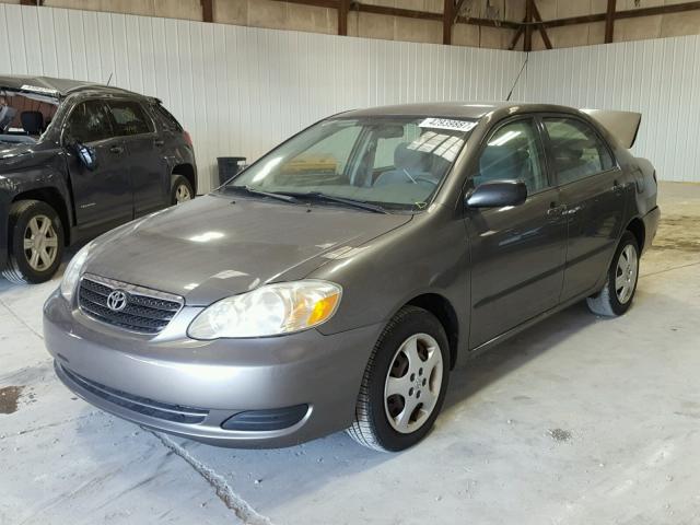 2T1BR32E17C732744 - 2007 TOYOTA COROLLA CE GRAY photo 2