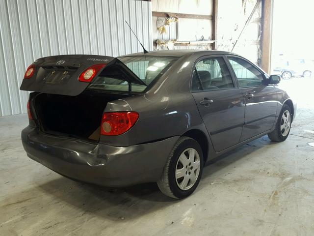 2T1BR32E17C732744 - 2007 TOYOTA COROLLA CE GRAY photo 4