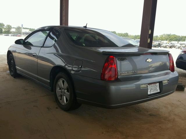 2G1WM15K569251344 - 2006 CHEVROLET MONTE CARL 灰色 照片 3