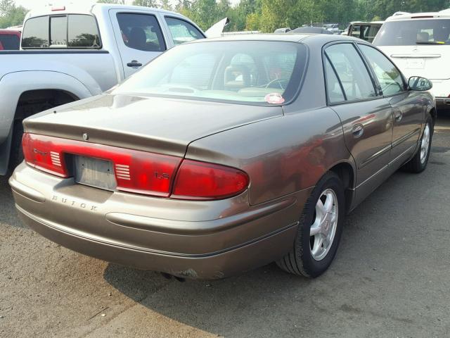 2G4WB52K241207267 - 2004 BUICK REGAL LS BROWN photo 4