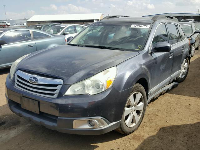 4S4BRCCC9A3341401 - 2010 SUBARU OUTBACK GRAY photo 2