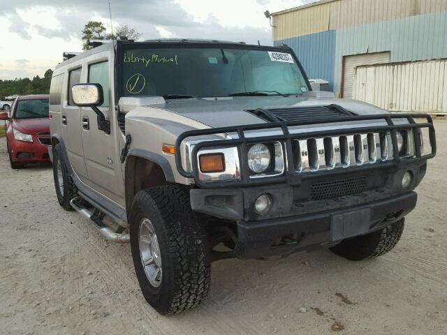 5GRGN23U85H104253 - 2005 HUMMER H2 米色 照片 1