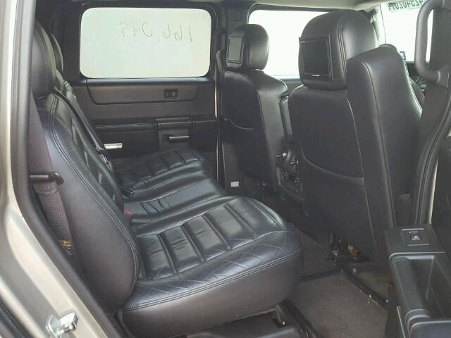 5GRGN23U85H104253 - 2005 HUMMER H2 米色 照片 6