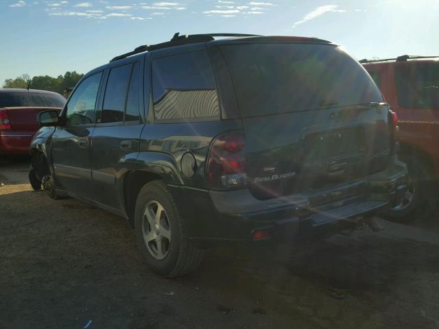 1GNDT13S742435305 - 2004 CHEVROLET TRAILBLAZE GREEN photo 3