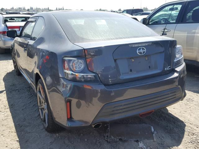 JTKJF5C72E3082451 - 2014 TOYOTA SCION TC 灰色 照片 3