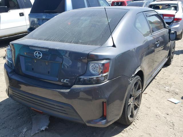 JTKJF5C72E3082451 - 2014 TOYOTA SCION TC 灰色 照片 4
