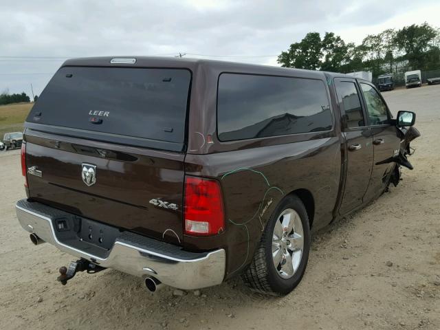 1C6RR7GM9ES354522 - 2014 RAM 1500 BROWN photo 4