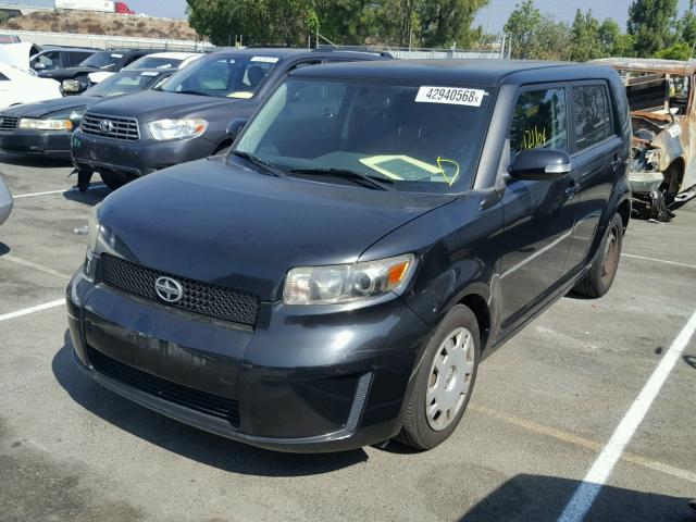 JTLKE50E181030637 - 2008 TOYOTA SCION XB Schwarz Foto 2