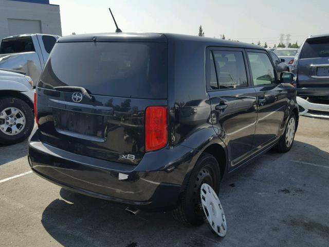 JTLKE50E181030637 - 2008 TOYOTA SCION XB Schwarz Foto 4