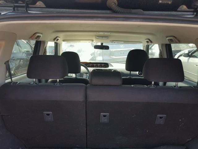 JTLKE50E181030637 - 2008 TOYOTA SCION XB Schwarz Foto 9