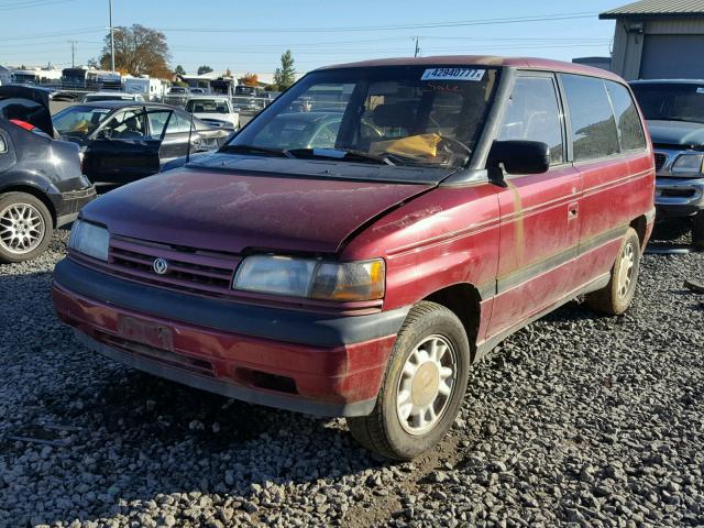 JM3LV5226R0617658 - 1994 MAZDA MPV WAGON RED photo 2