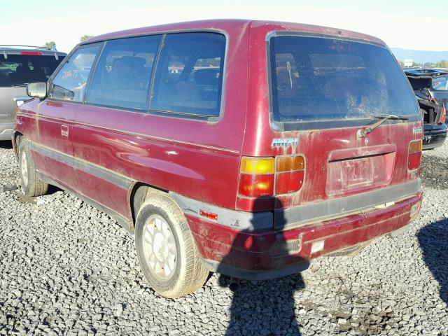 JM3LV5226R0617658 - 1994 MAZDA MPV WAGON RED photo 3