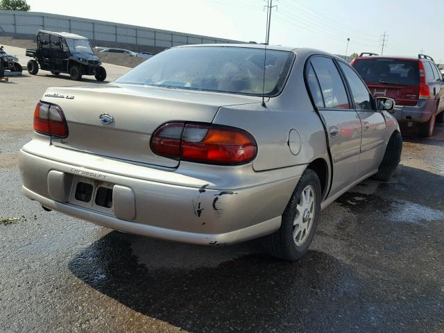 1G1NE52M7W6252525 - 1998 CHEVROLET MALIBU LS ოქროსფერი ფოტო 4