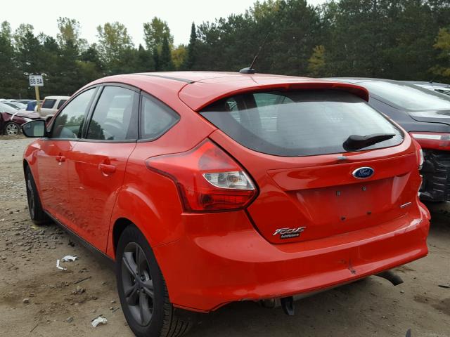 1FADP3K26DL301296 - 2013 FORD FOCUS RED photo 3