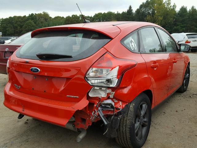 1FADP3K26DL301296 - 2013 FORD FOCUS RED photo 4