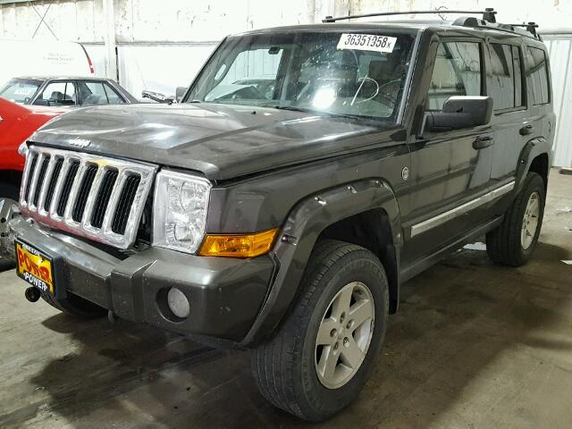1J8HG58256C168525 - 2006 JEEP COMMANDER გრაფიტი ფოტო 2