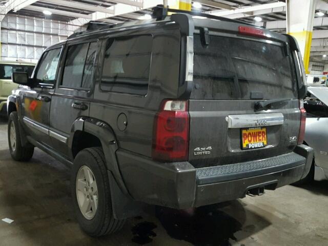 1J8HG58256C168525 - 2006 JEEP COMMANDER გრაფიტი ფოტო 3