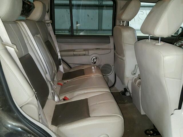 1J8HG58256C168525 - 2006 JEEP COMMANDER გრაფიტი ფოტო 6