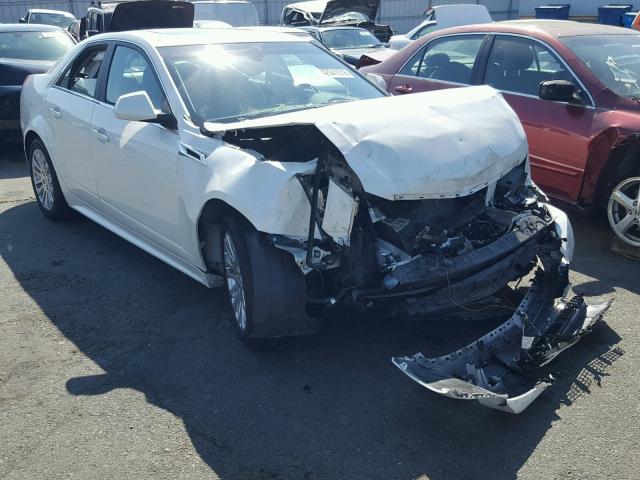 1G6DP5E31D0172625 - 2013 CADILLAC CTS PREMIU WHITE photo 1