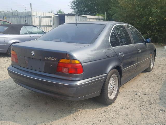 WBADN6335XGM60183 - 1999 BMW 540 I AUTO BLUE photo 4