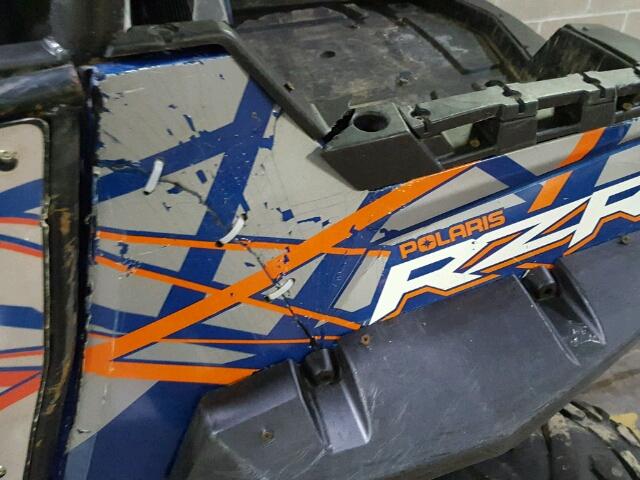 4XAXE7EA4DF671384 - 2013 POLARIS RZR 4 800 BLUE photo 16