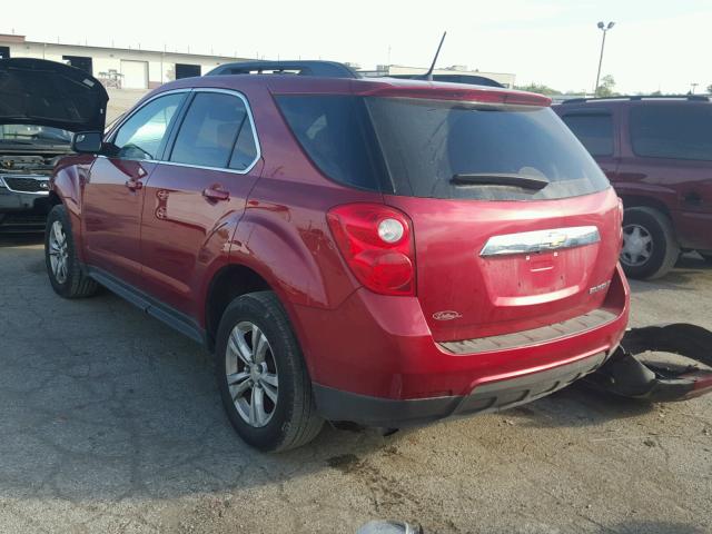 2GNALBEK9E1116639 - 2014 CHEVROLET EQUINOX RED photo 3