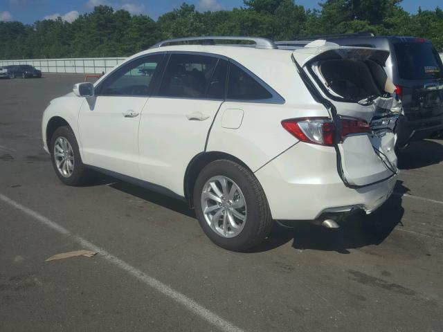 5J8TB4H35JL011543 - 2018 ACURA RDX BASE WHITE photo 3