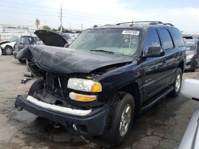 1GKEK63U04J276412 - 2004 GMC YUKON DENA BLACK photo 2