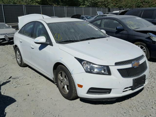 1G1PC5SB3D7322963 - 2013 CHEVROLET CRUZE LT WHITE photo 1