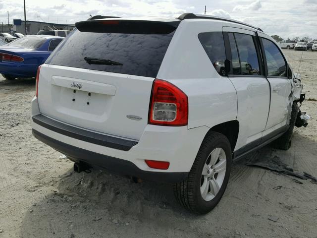 1J4NT1FB9BD245736 - 2011 JEEP COMPASS SP WHITE photo 4