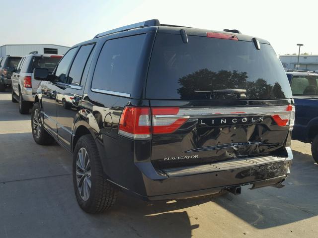 5LMJJ2JT0HEL01459 - 2017 LINCOLN NAVIGATOR შავი ფოტო 3