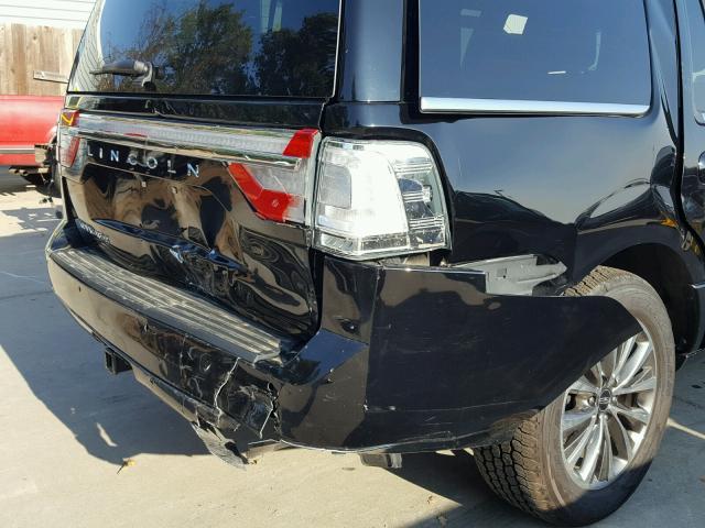 5LMJJ2JT0HEL01459 - 2017 LINCOLN NAVIGATOR შავი ფოტო 9