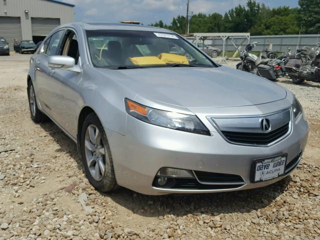 19UUA8F26CA033025 - 2012 ACURA TL SILVER photo 1