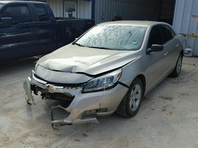 1G11B5SA6GF166962 - 2016 CHEVROLET MALIBU LIM 金色 照片 2