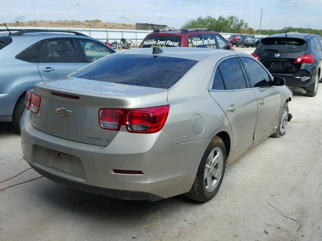 1G11B5SA6GF166962 - 2016 CHEVROLET MALIBU LIM 金色 照片 4
